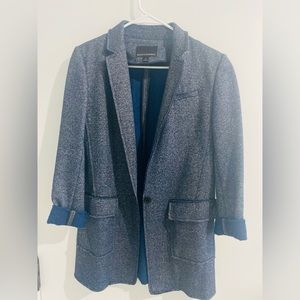 Blue Grey Banana Republic Blazer